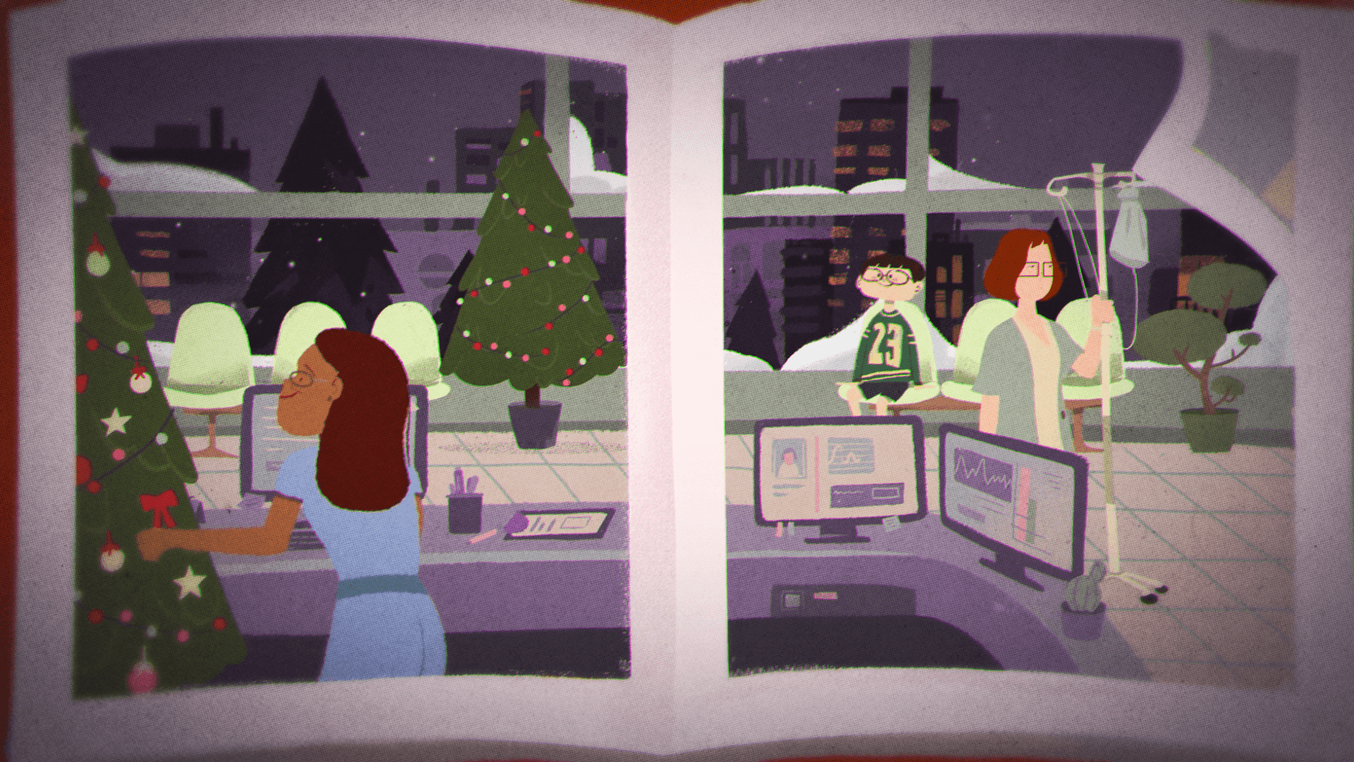 Pages from the story 4