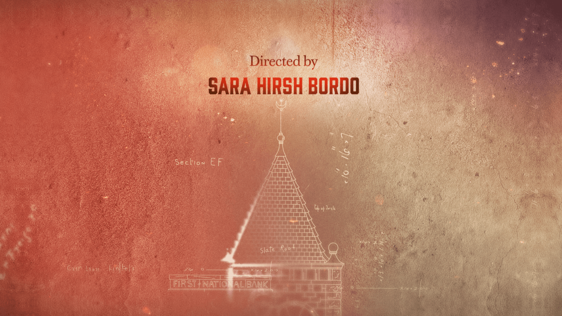 Opening title card: Directed by Sara Hirsh Bordo